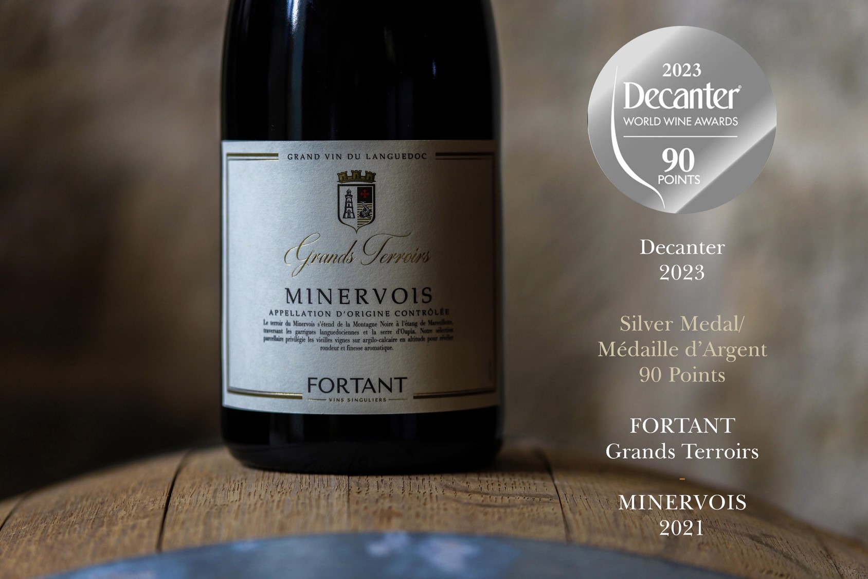 Awards 2023 FORTANT-Decanter-Silver Medal